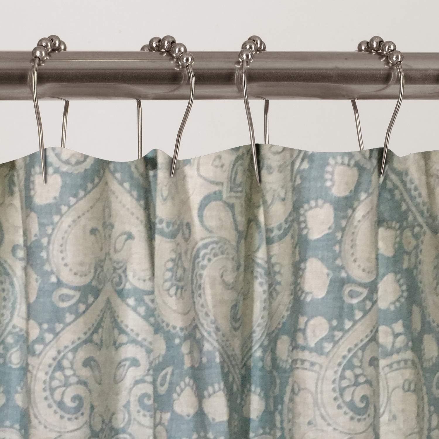 Cotton Medallion Printed Shower Curtain