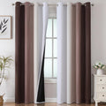 Ombre Blackout Curtains 2 Panels 52W×84L
